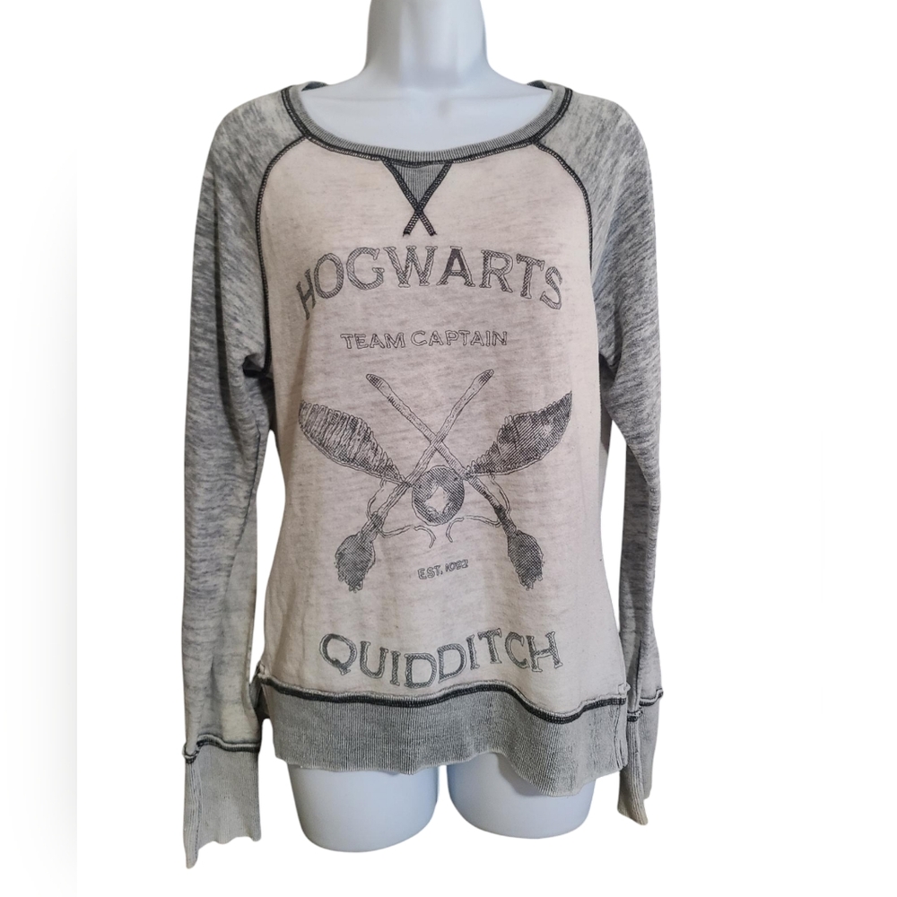 HP QUIDDITCH distressed long sleeve S